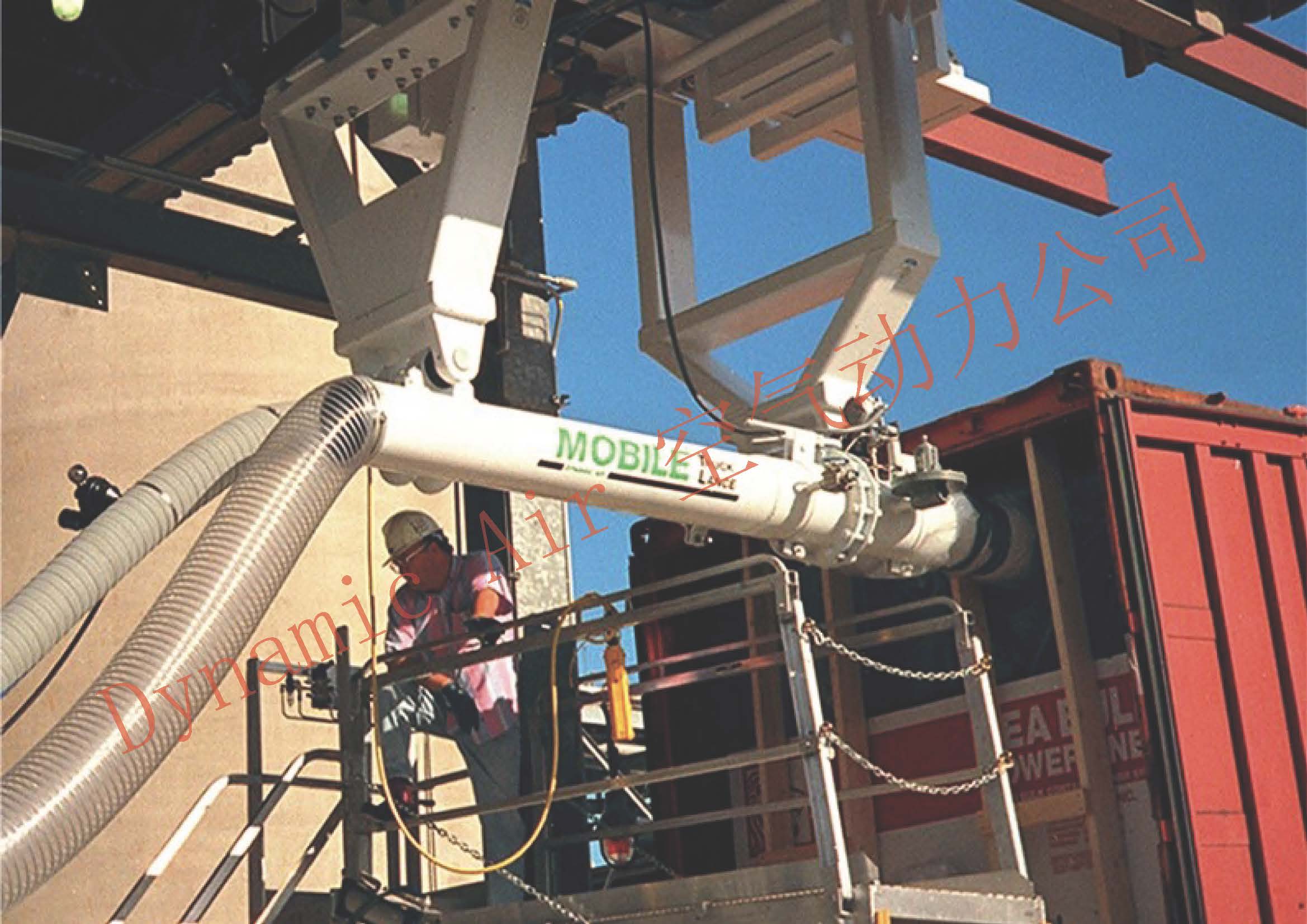 白炭黑集装箱装料